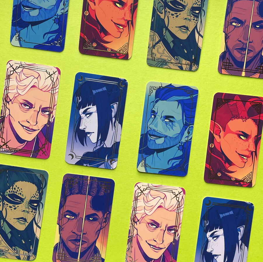 Foil Photocards - Baldur's Gate 3